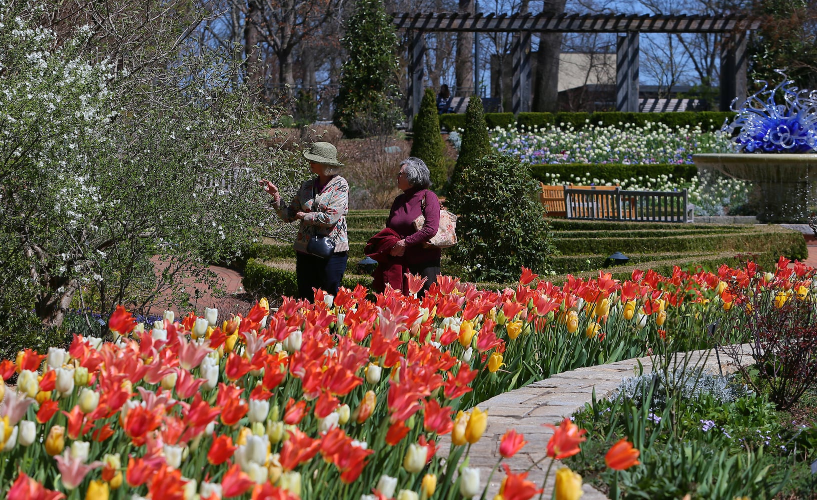 Atlanta Blooms display