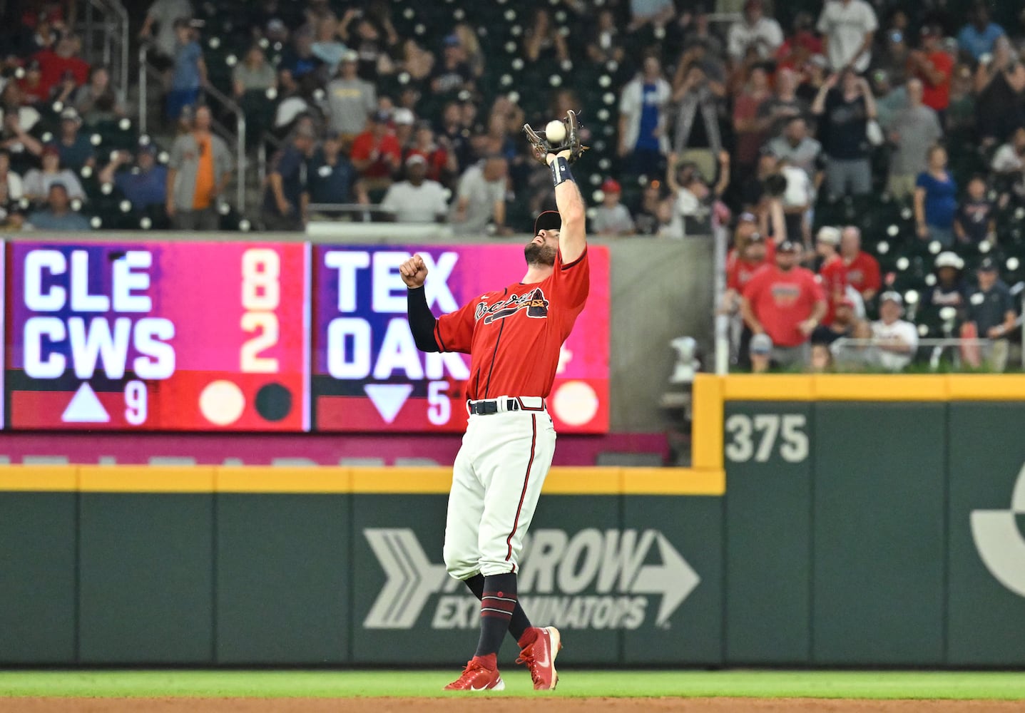 Braves-Angels Friday photo