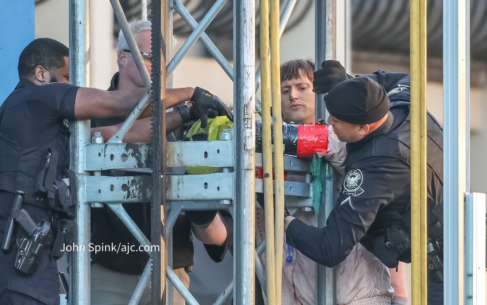 training center protester Midtown