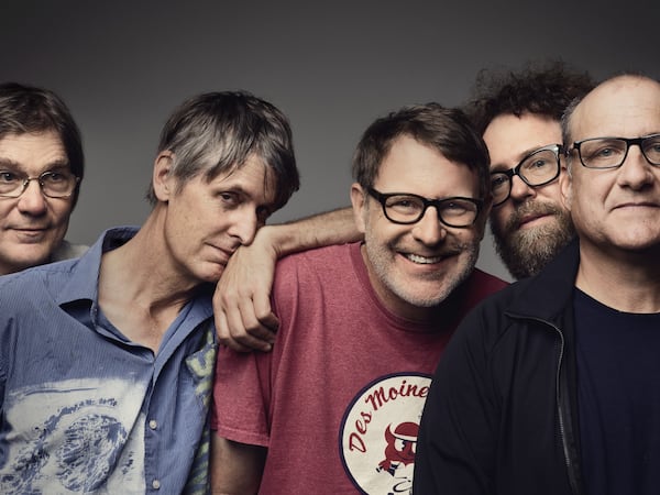 The members of Pavement (from the left, Mark Ibold, Stephen Malkmus, Bob Nastanovich, Steve West and Scott Kannberg) will perform songs from the new 45-track boxed set "Terror Twilight: Farewell Horizontal" during shows in Atlanta. Photos: Moses Berkson