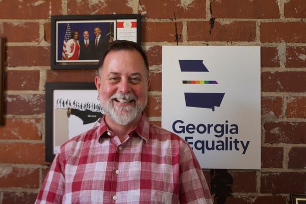 Jeff Graham, the executive director of Georgia Equality, has devoted his life to advocating for the rights of LGBTQ+ Georgians. (Courtesy of Emma Buker)