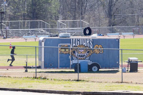 A view of Spalding High School in Griffin on Monday, February 19, 2024. (Arvin Temkar / arvin.temkar@ajc.com)