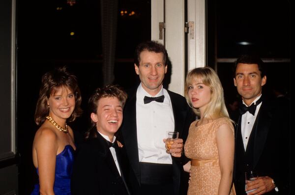 Amanda Bearse , David Faustino, Ed O'Neill , Christina Applegate and David Garrison.. Credit: 3027413Globe Photos/MediaPunch /IPX