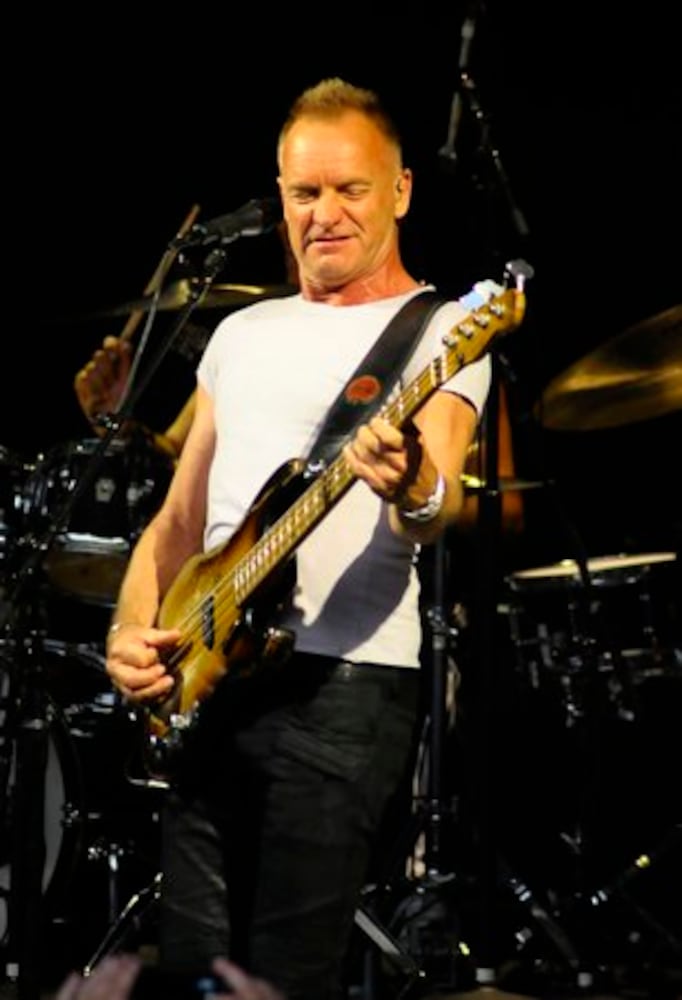 Sting soulful at Chastain