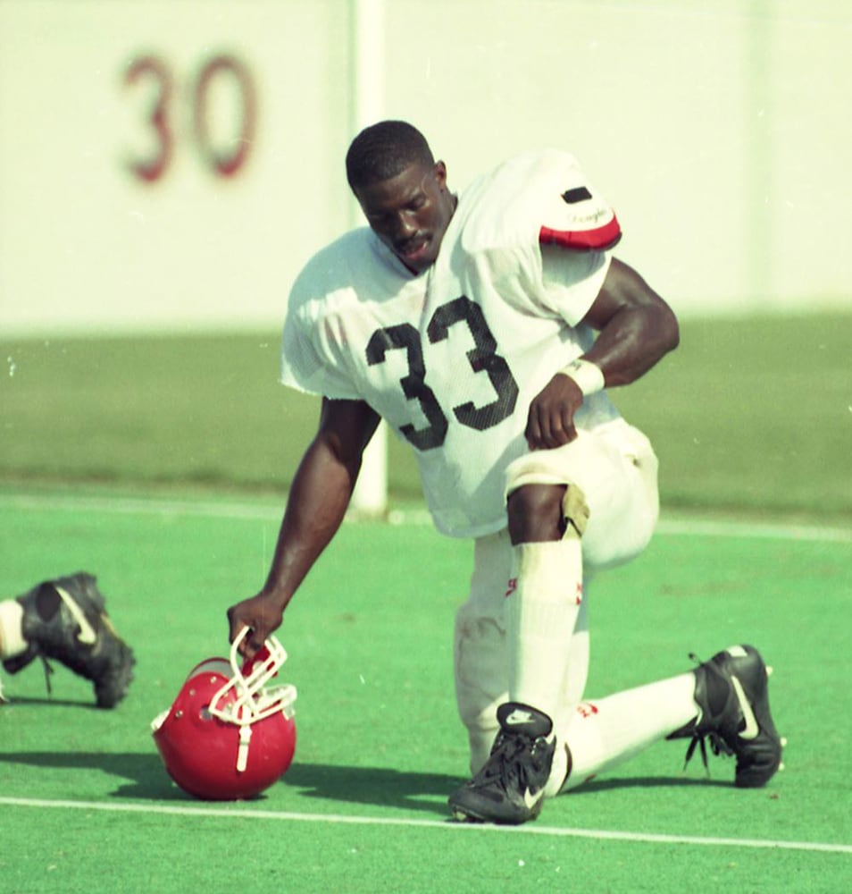 Photos: Hall of famer Terrell Davis at Georgia