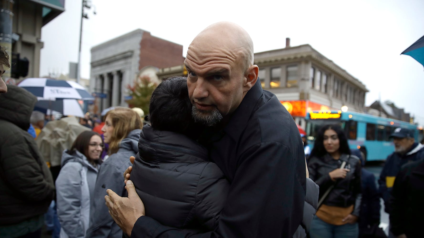 Photos: Thousands attend vigil after deadly shooting at Pittsburgh synagogue