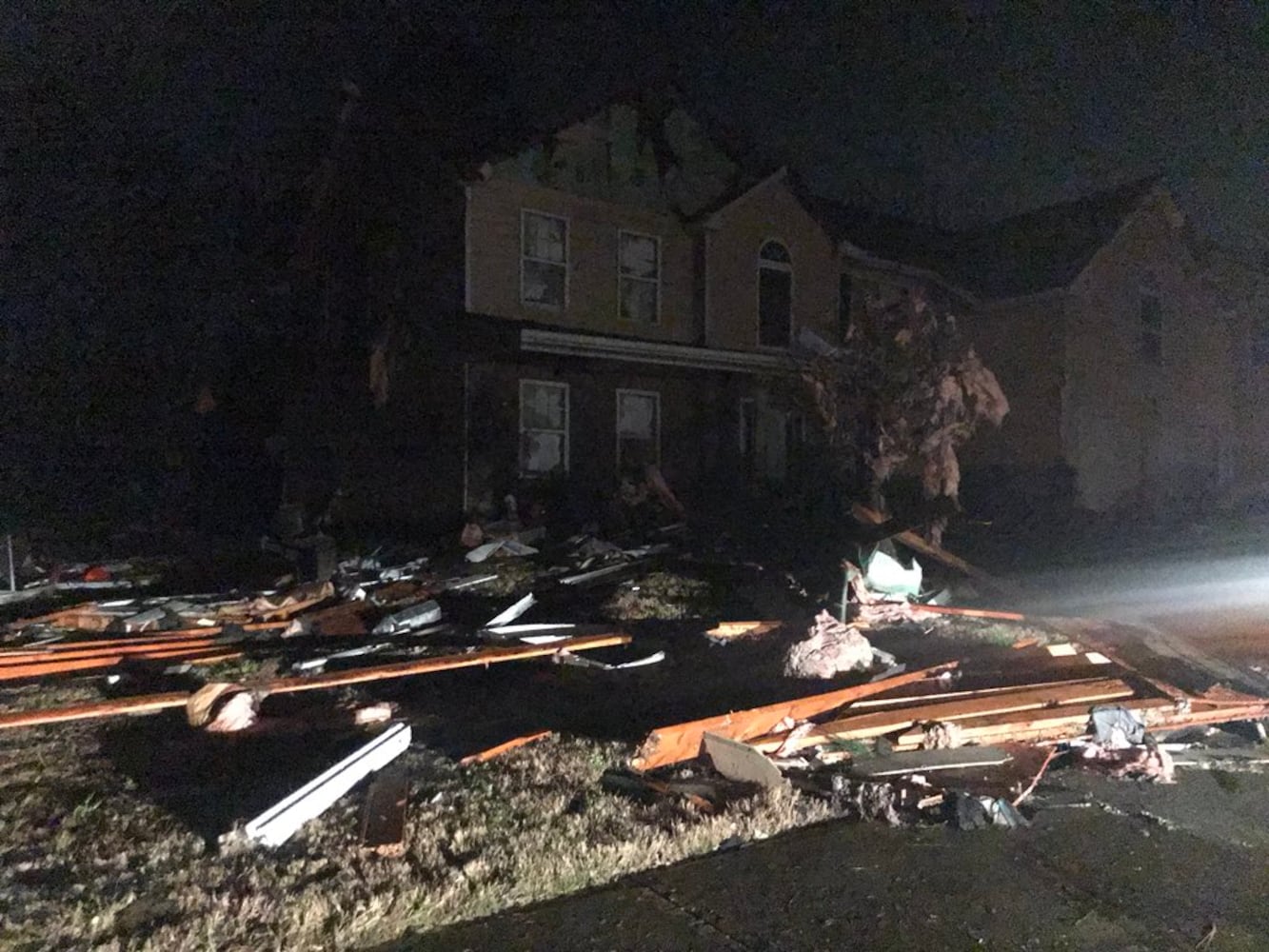 Photos: Storms blow through the south, leave damage in wake