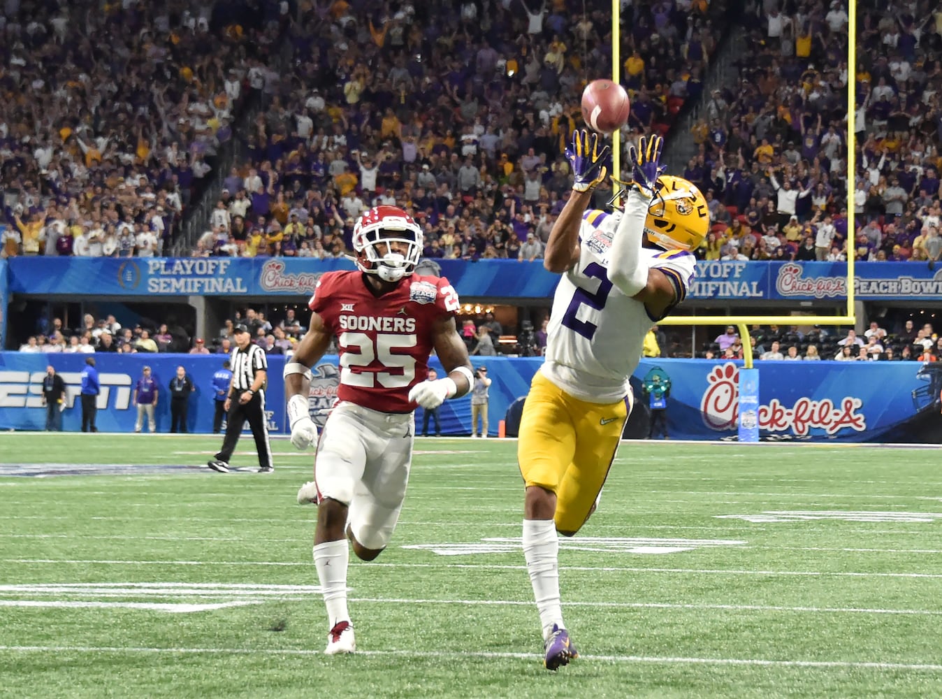 Photos: LSU, Oklahoma meet in Peach Bowl in Atlanta