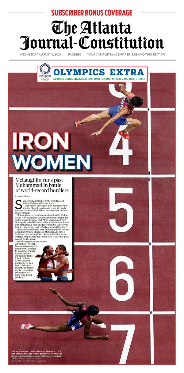 Tokyo Olympic Extra in today’s ePaper: Iron Women