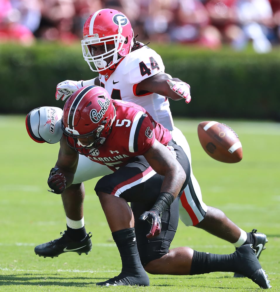 Photos: Bulldogs pull away from South Carolina