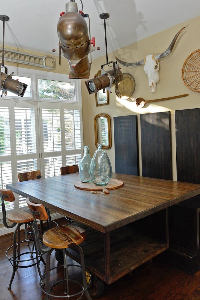 Marietta restaurateur’s townhome exudes industrial, eclectic vibes