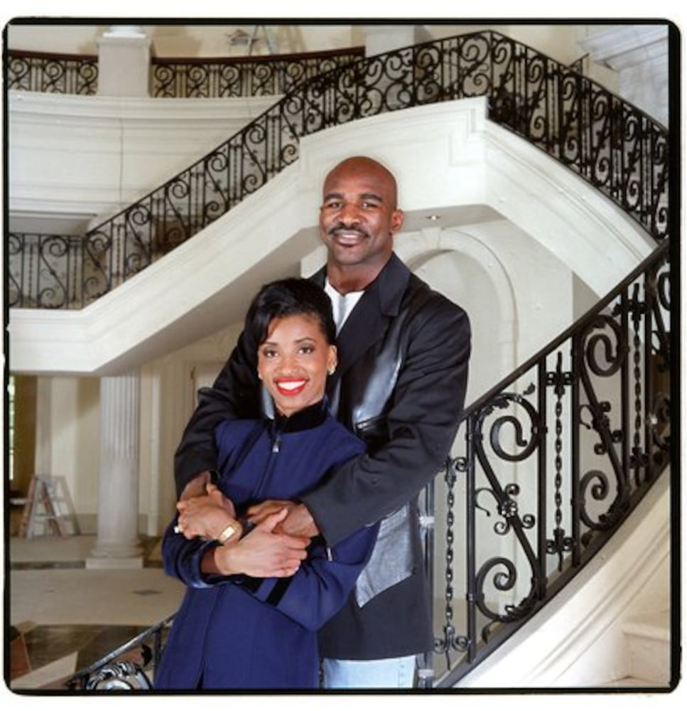 Evander Holyfield's mansion faced foreclosure