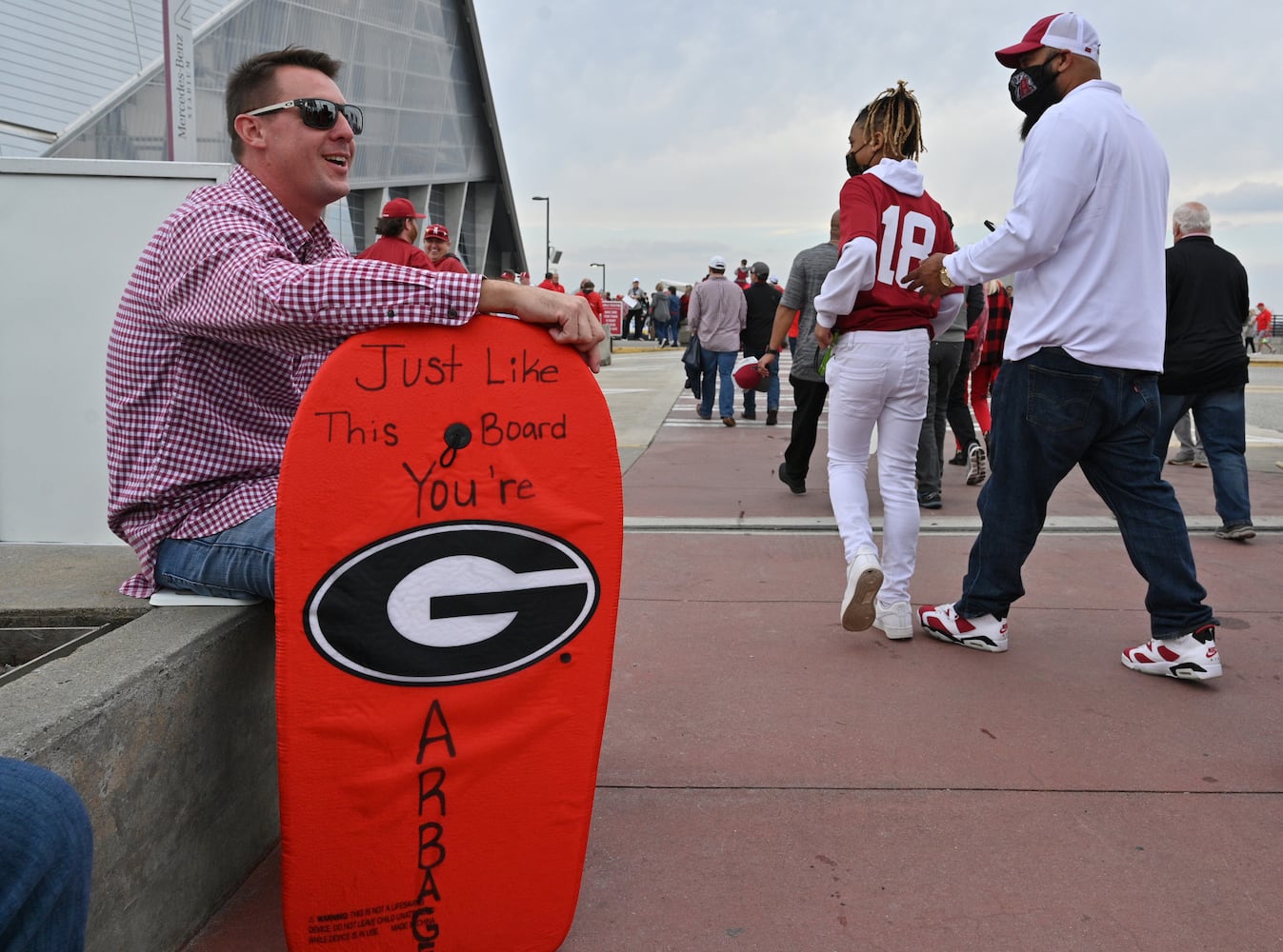 Georgia in SEC Championship photo