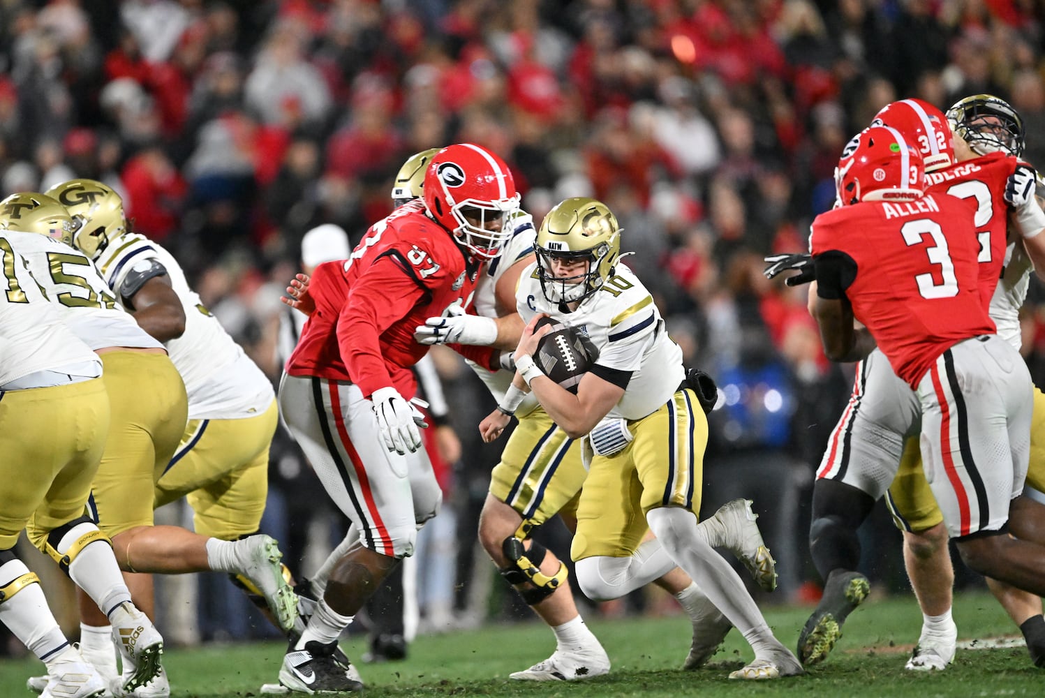 Georgia vs. Georgia Tech