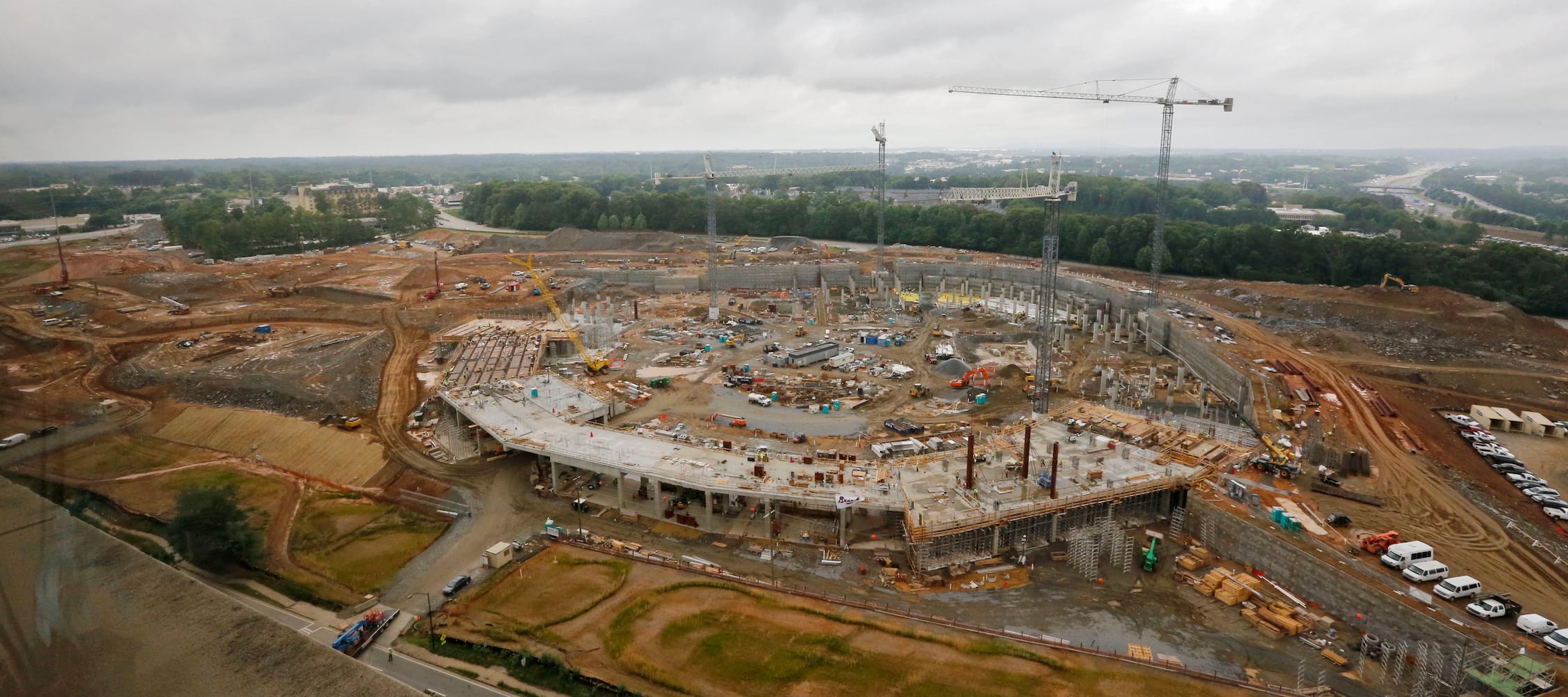 SunTrust Park construction