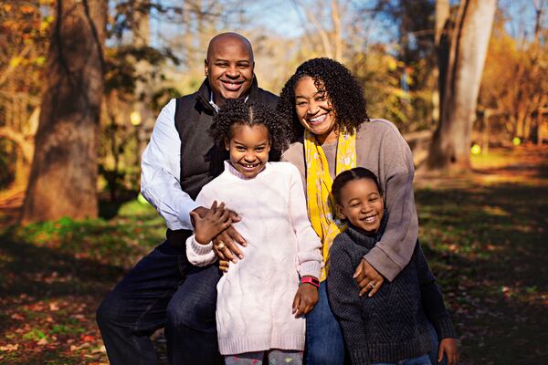 Teaniese Davis, 42, lives with husband Michael and kids Estelle, 7, and Elijah, 5, in Kirkwood. Her most memorable Mother's Day was a day off. (CHELSEA HOBSON/Poppy La’Rue Photography)