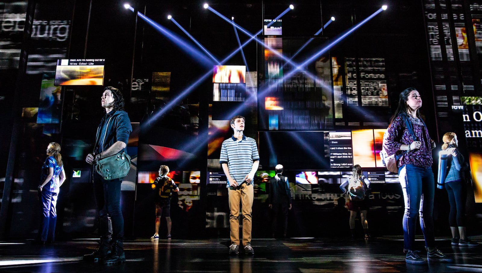 Ben Levi Ross plays a high school senior thrust into the spotlight by a lie that takes over his life in “Dear Evan Hansen.” The musical opens Tuesday, April 23, at the Fox Theatre. CONTRIBUTED/MATTHEW MURPHY