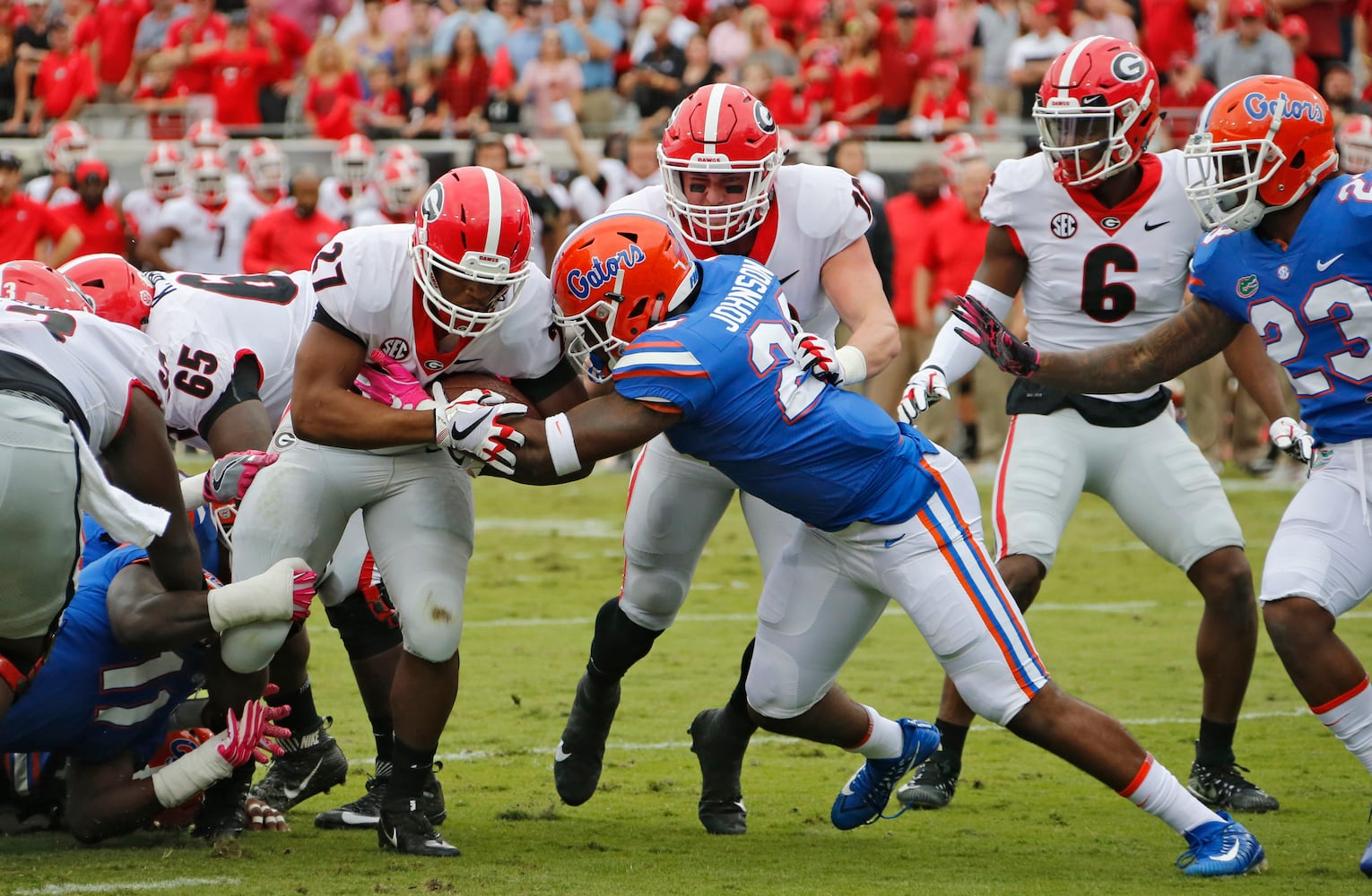 Photos: Georgia crushes rival Florida 42-7