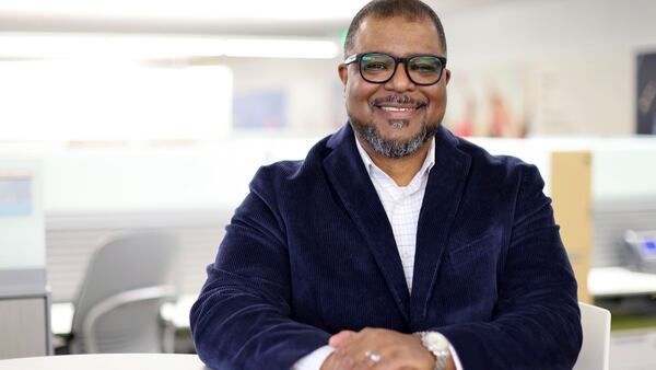 Leroy Chapman Jr., the new editor of The Atlanta-Journal Constitution, is shown in this undated photo. The newspaper named Chapman its new top editor Thursday, March 29, 2023, making him the first Black editor to lead the Journal-Constitution in its 155-year history. (Tyson Horne/Atlanta Journal-Constitution)