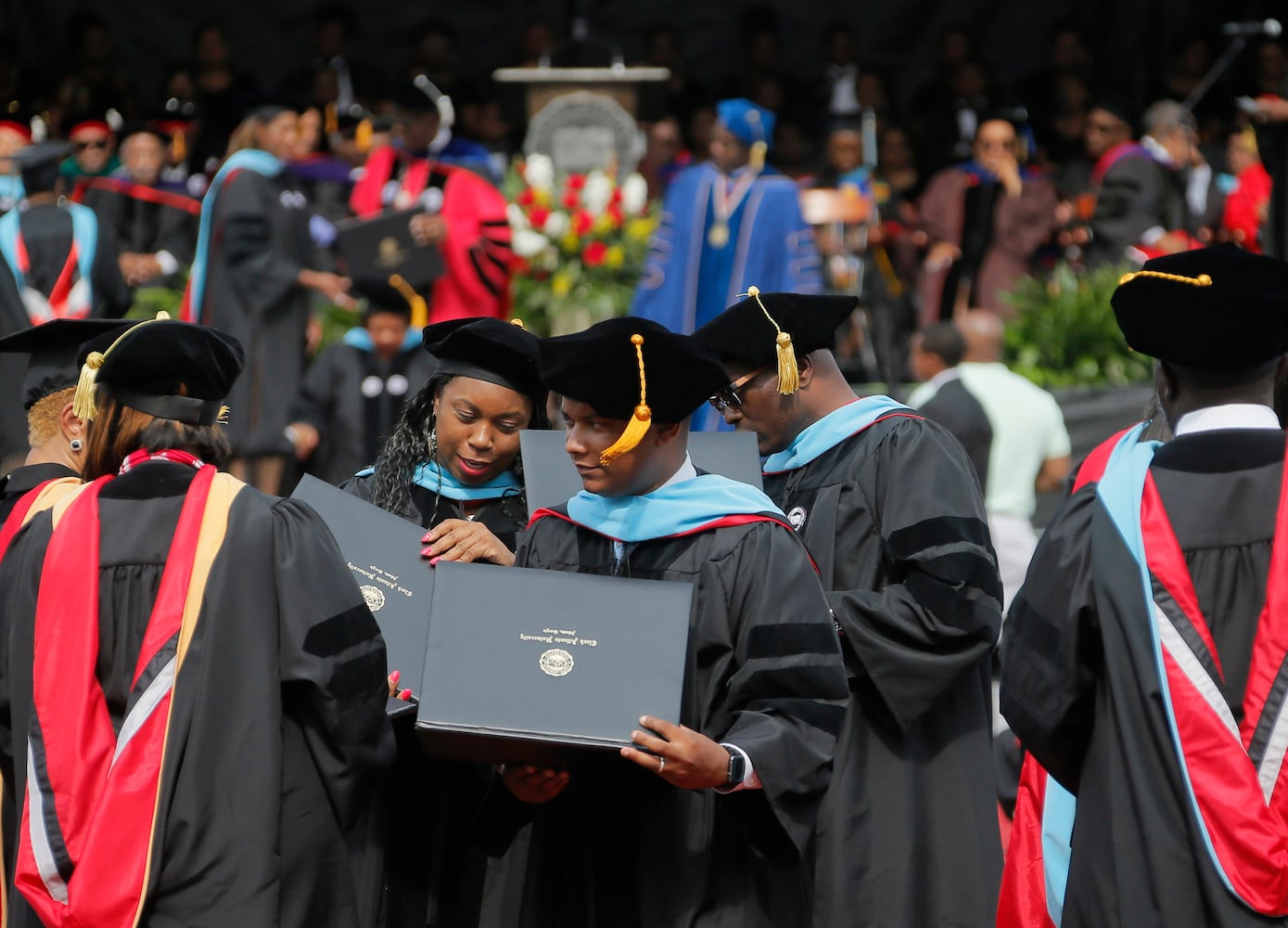 Photos: 2017 Clark Atlanta University commencement