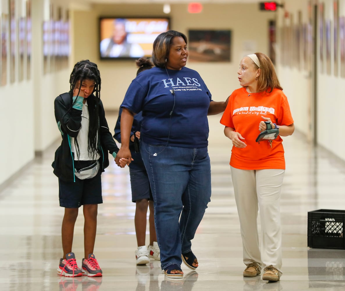 Harper-Archer principal's typical day