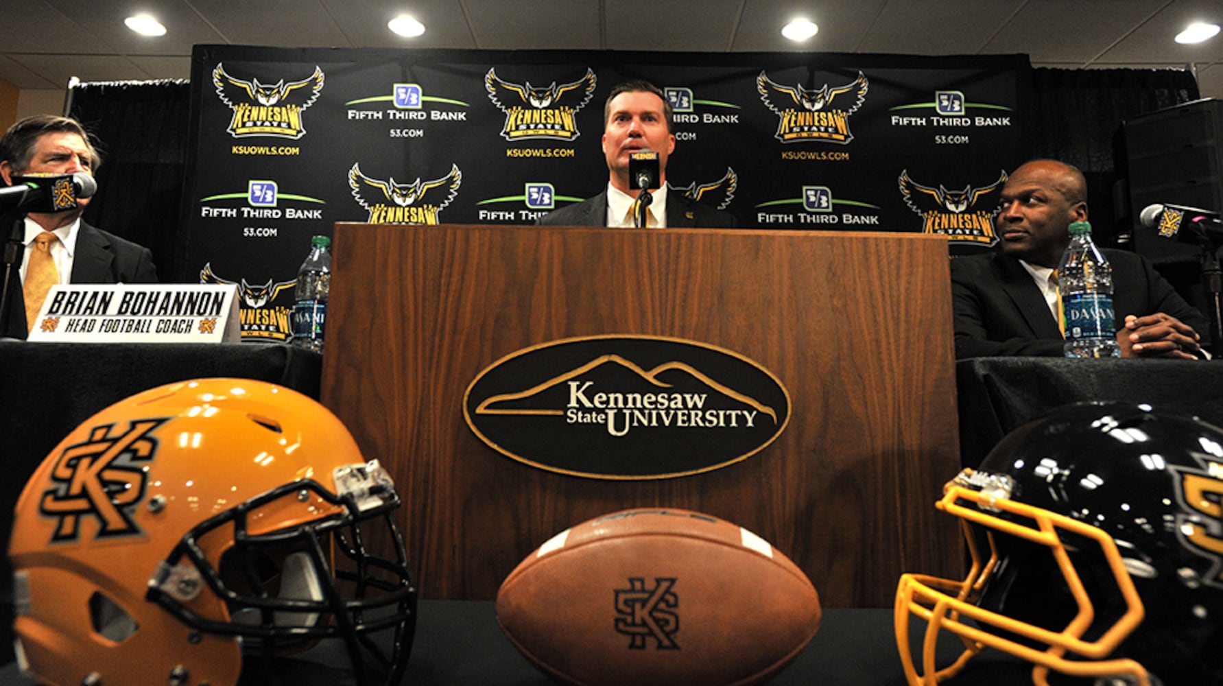 Brian Bohannon named first football coach