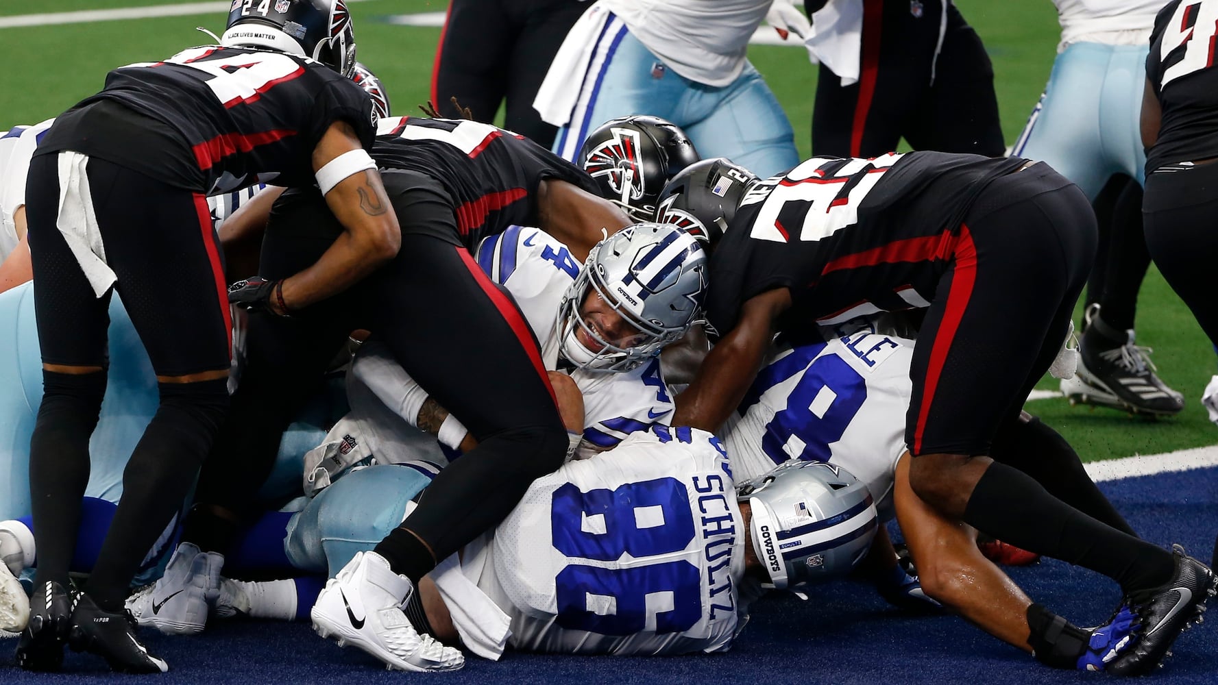 Falcons at Cowboys