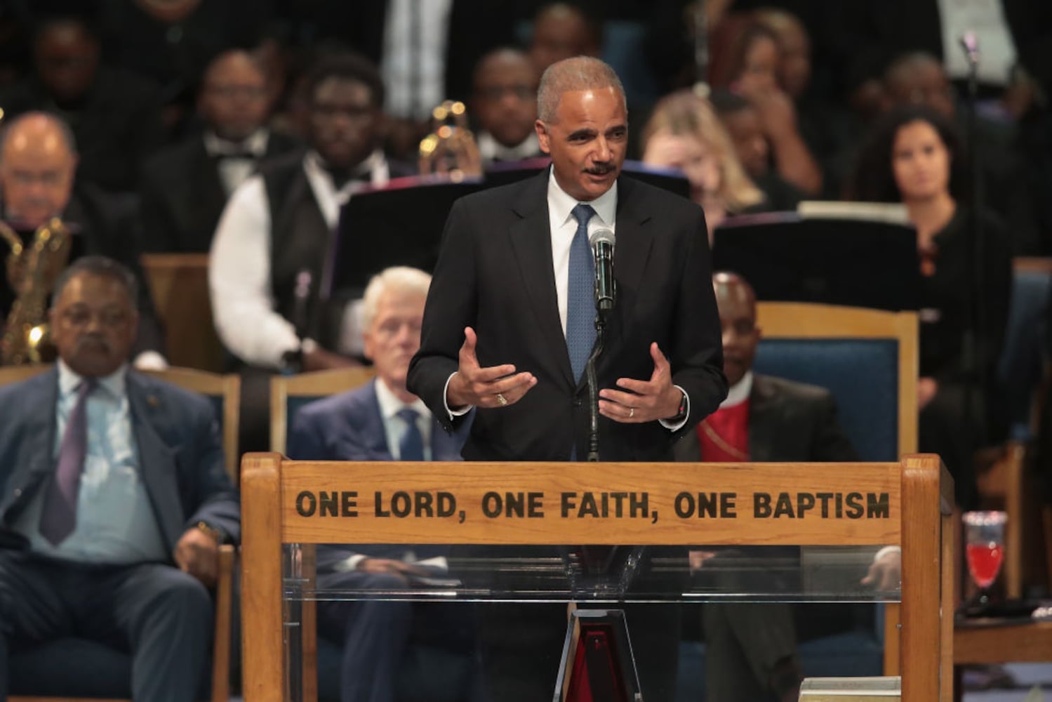 Photos: Aretha Franklin funeral