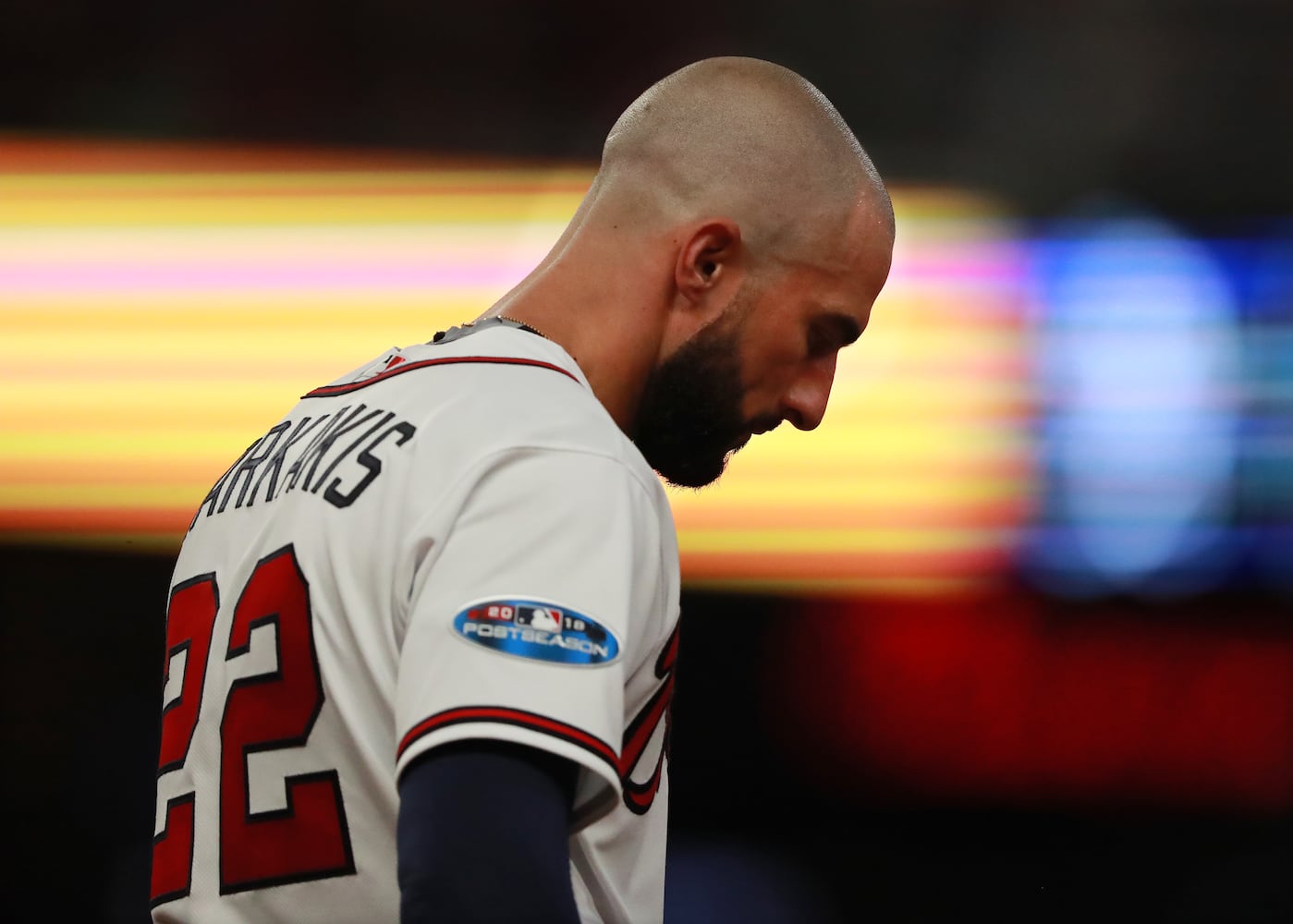 Photos: Braves’ season comes to an end after 6-2 loss to Dodgers