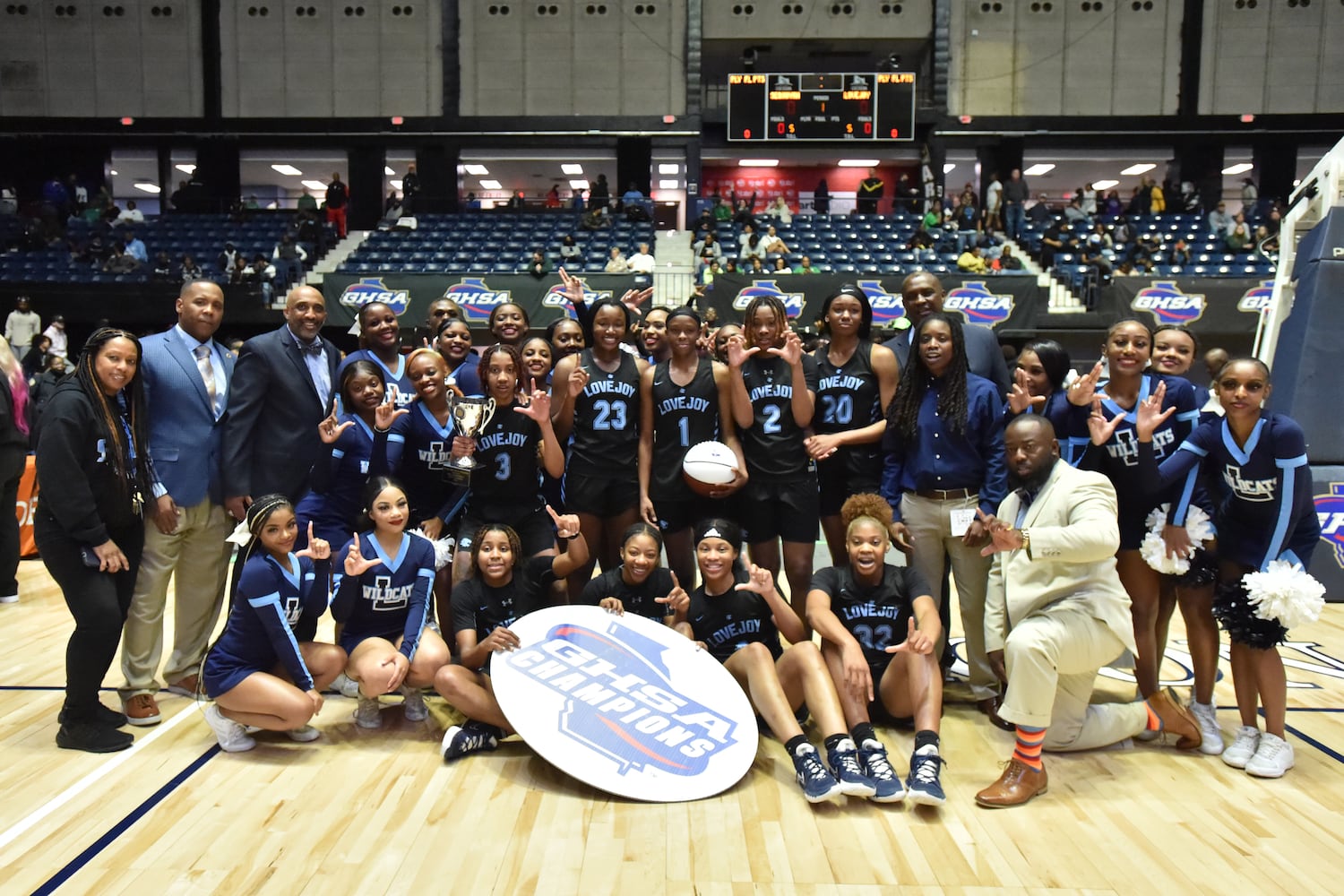 GHSA basketball finals: Lovejoy vs. Sequoyah girls