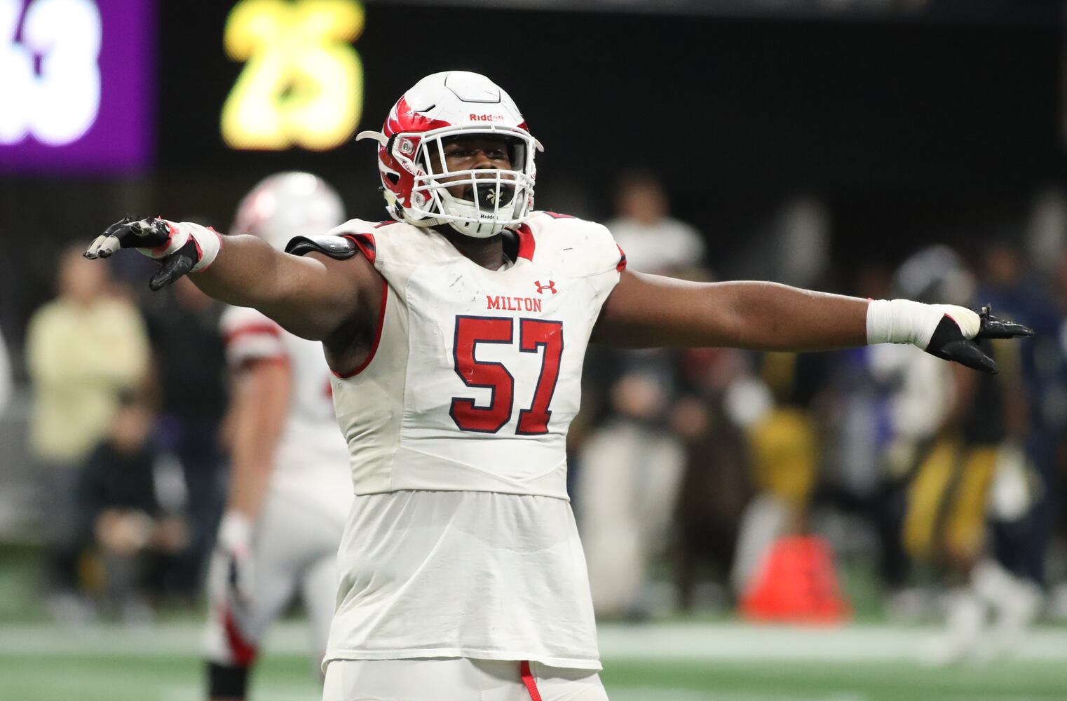 Photos: Day 2 of HS state title games at Mercedes-Benz Stadium