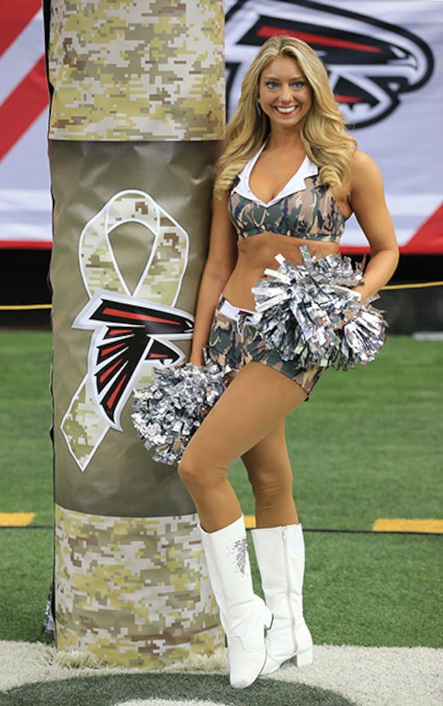 Falcons cheerleader: Mallory