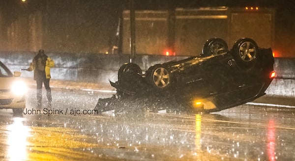 Rainfall presents many dangers to driving, including loss of steering and even floating.