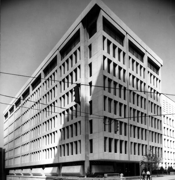 The former Atlanta Journal-Constitution building was on Marietta Street in downtown Atlanta. The AJC then moved to a suburban location 14 years ago. 