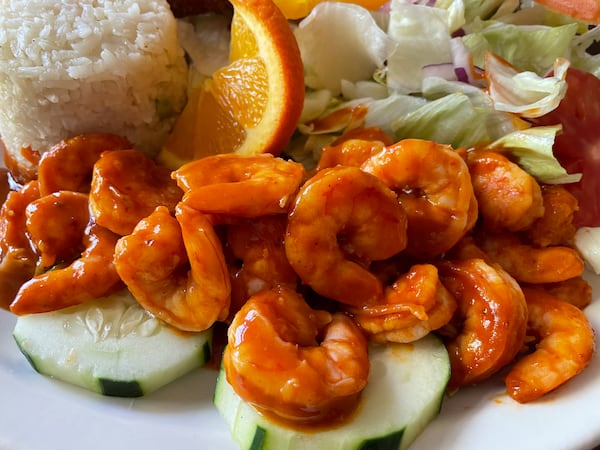 North Pacific Coast-style mariscos el diablo from Mariscos El Malecon. (Angela Hansberger for The Atlanta Journal-Constitution)