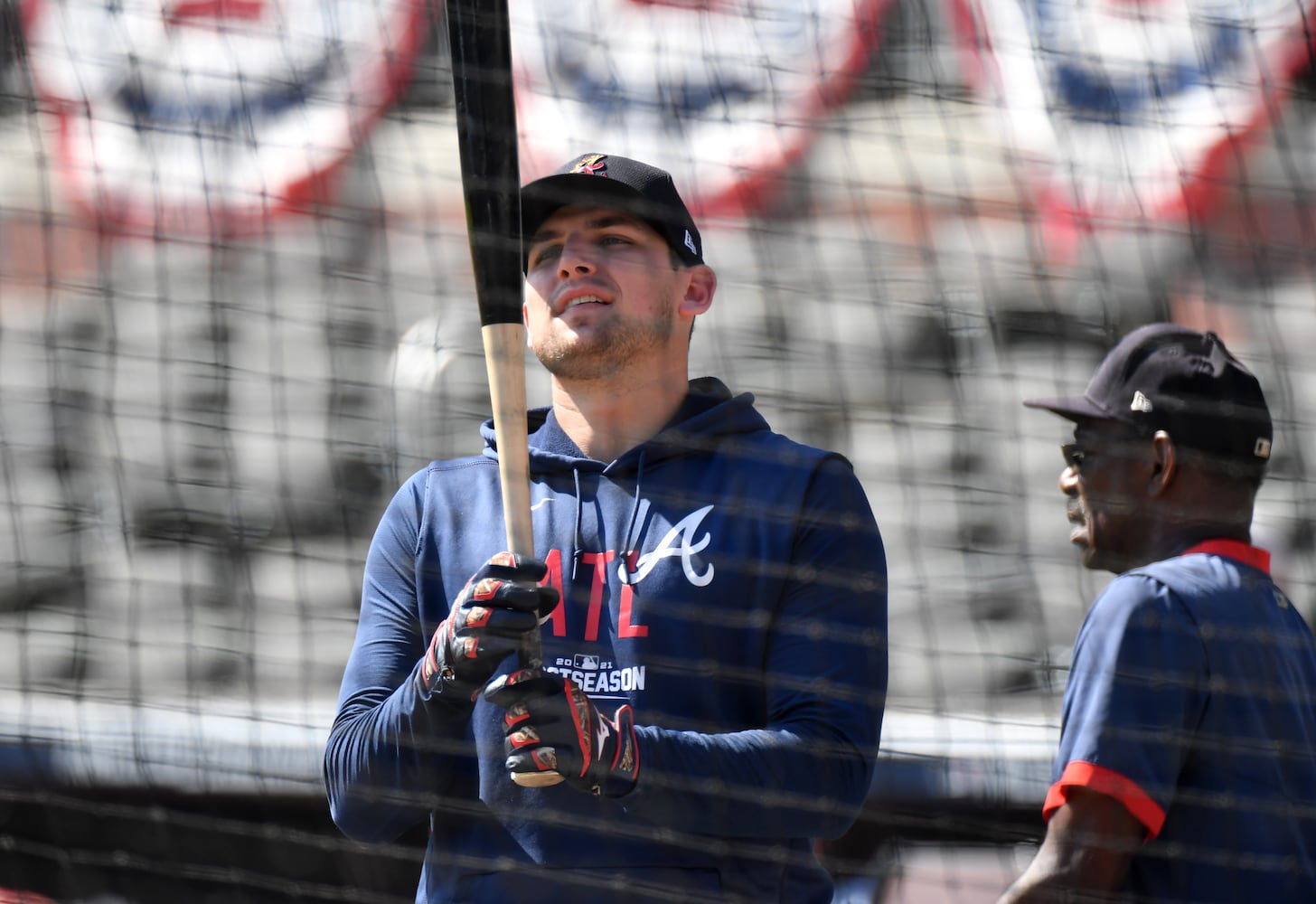 Braves Worksout ahead of NLCS