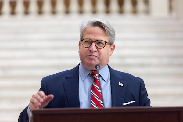 Georgia’s was one of several state Capitols that received bomb threats on Wednesday. Also, Gabriel Sterling (pictured), a senior official in the Secretary of State’s office, announced on social media that he had joined the ranks of other public officials whose homes have been swatted in recent weeks. (Arvin Temkar/arvin.temkar@ajc.com)