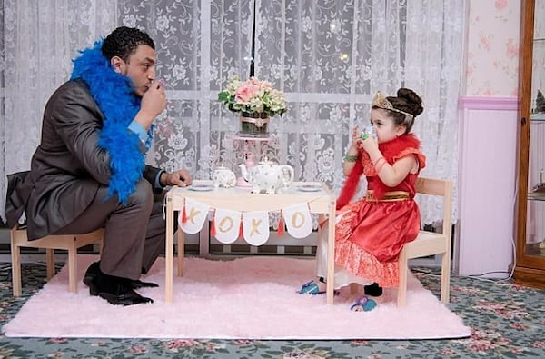 Dads can bring their daughters to enjoy a tea party at Olivia's Dollhouse Tearoom in Johns Creek this weekend.