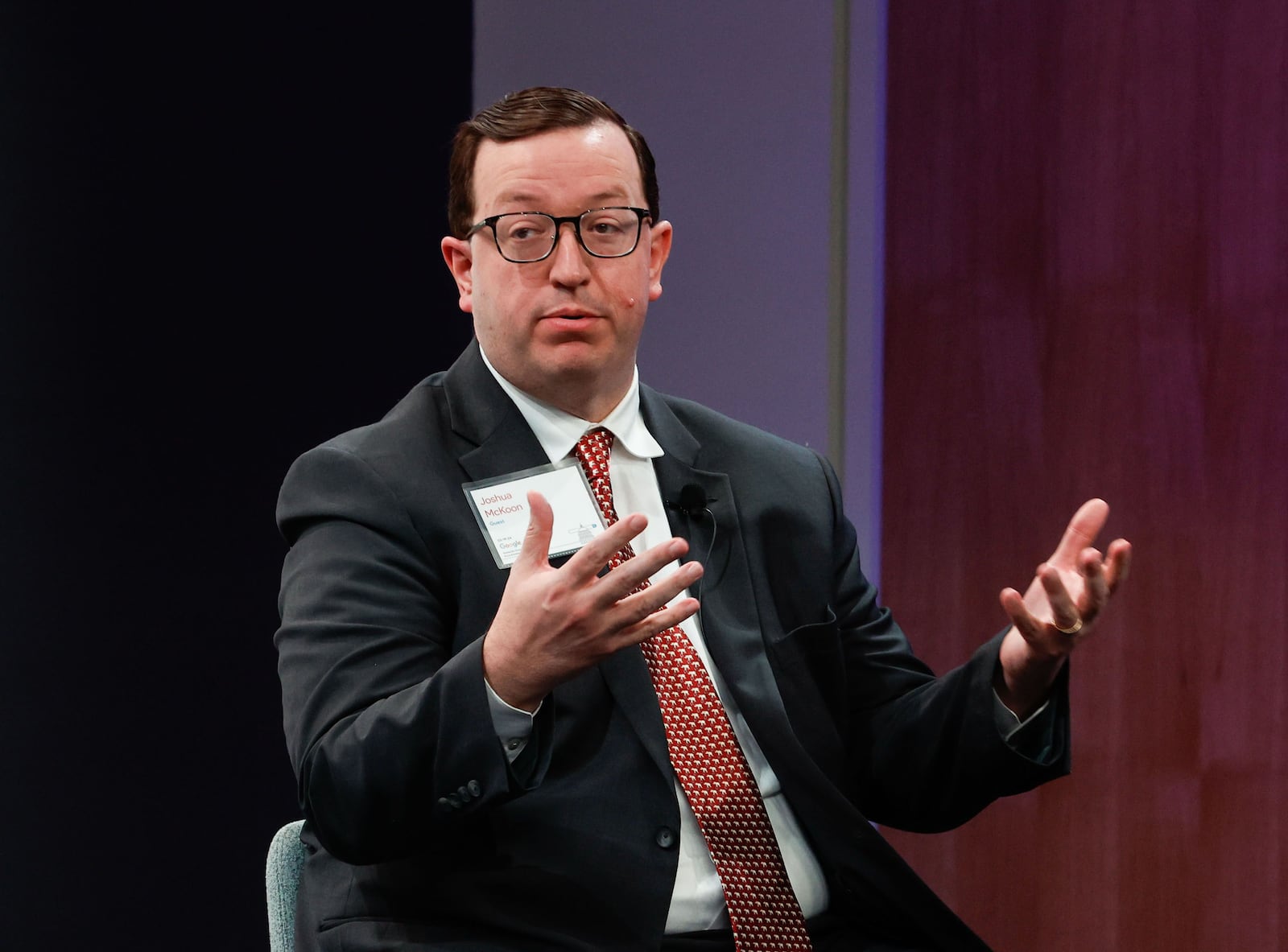 Georgia GOP Chair Josh McKoon shrugged at former Lt. Gov. Geoff Duncan's announcement that he's backing Democratic President Joe Biden over the Republicans' presumptive nominee, Donald Trump, in this year's election. “Literally no Republican is surprised by the former lieutenant governor’s support of Joe Biden,” McKoon said, before referring to Duncan’s deal as a television commentator. “It must be contract renewal time at CNN.” (Natrice Miller/The Atlanta Journal-Constitution/TNS)