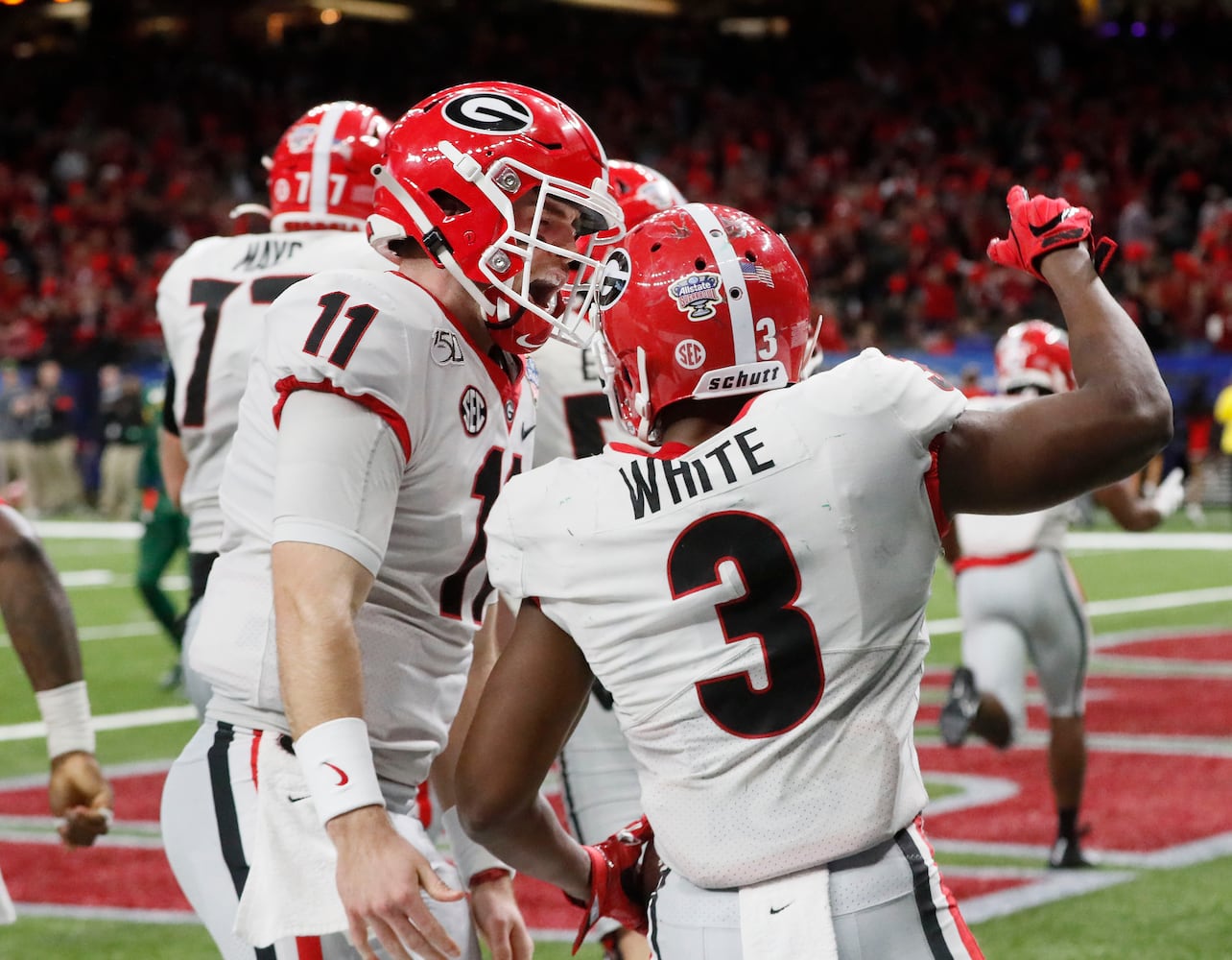 Photos: Bulldogs too much for Baylor in Sugar Bowl