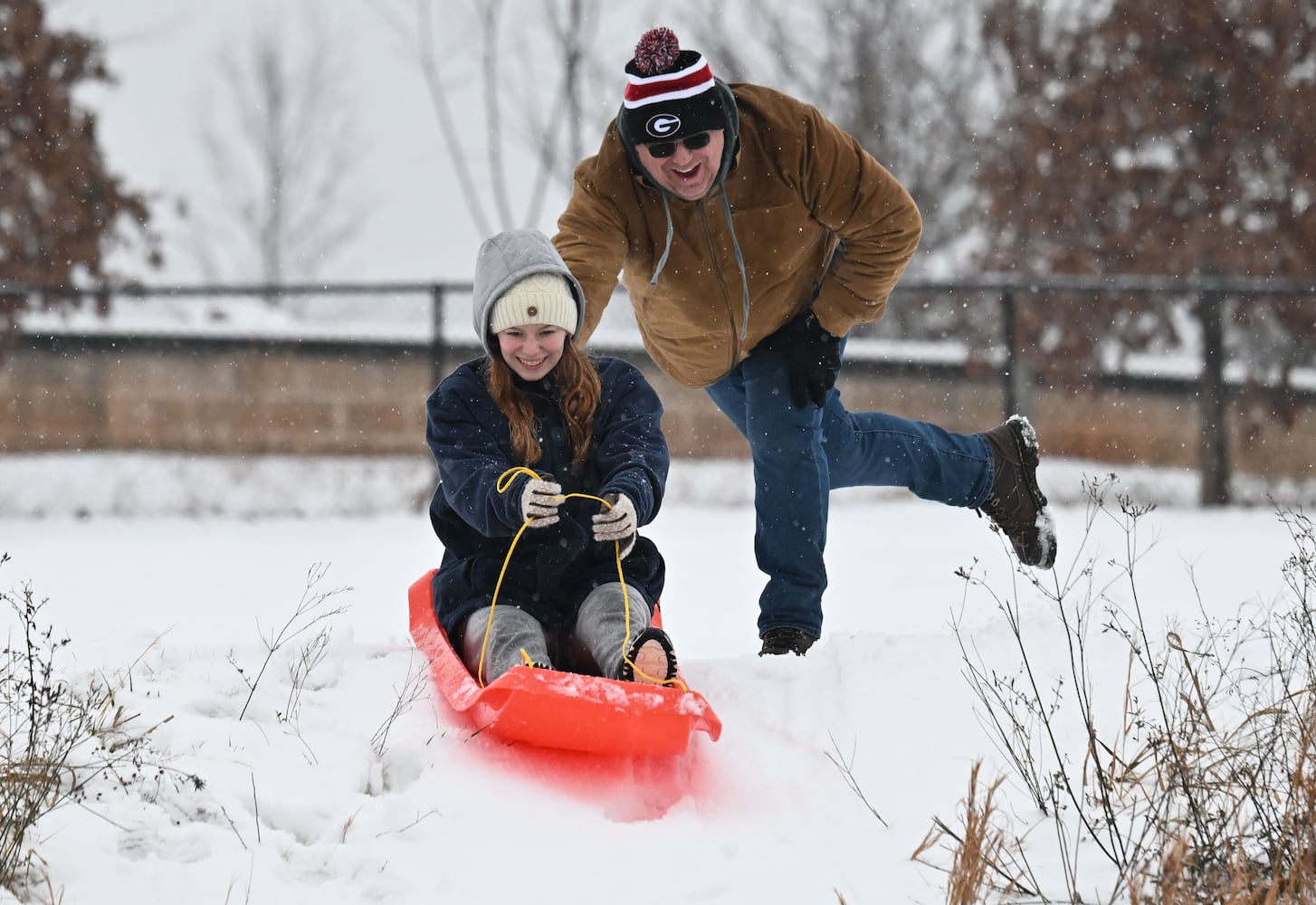 PHOTOS: Snow storm hits Atlanta