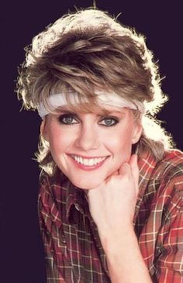 Olivia Newton-John, seen in a publicity shot for her 1981 album “Physical,” invited the AJC’s Bill King to join her for lunch during a visit to Atlanta. CONTRIBUTED BY MCA RECORDS