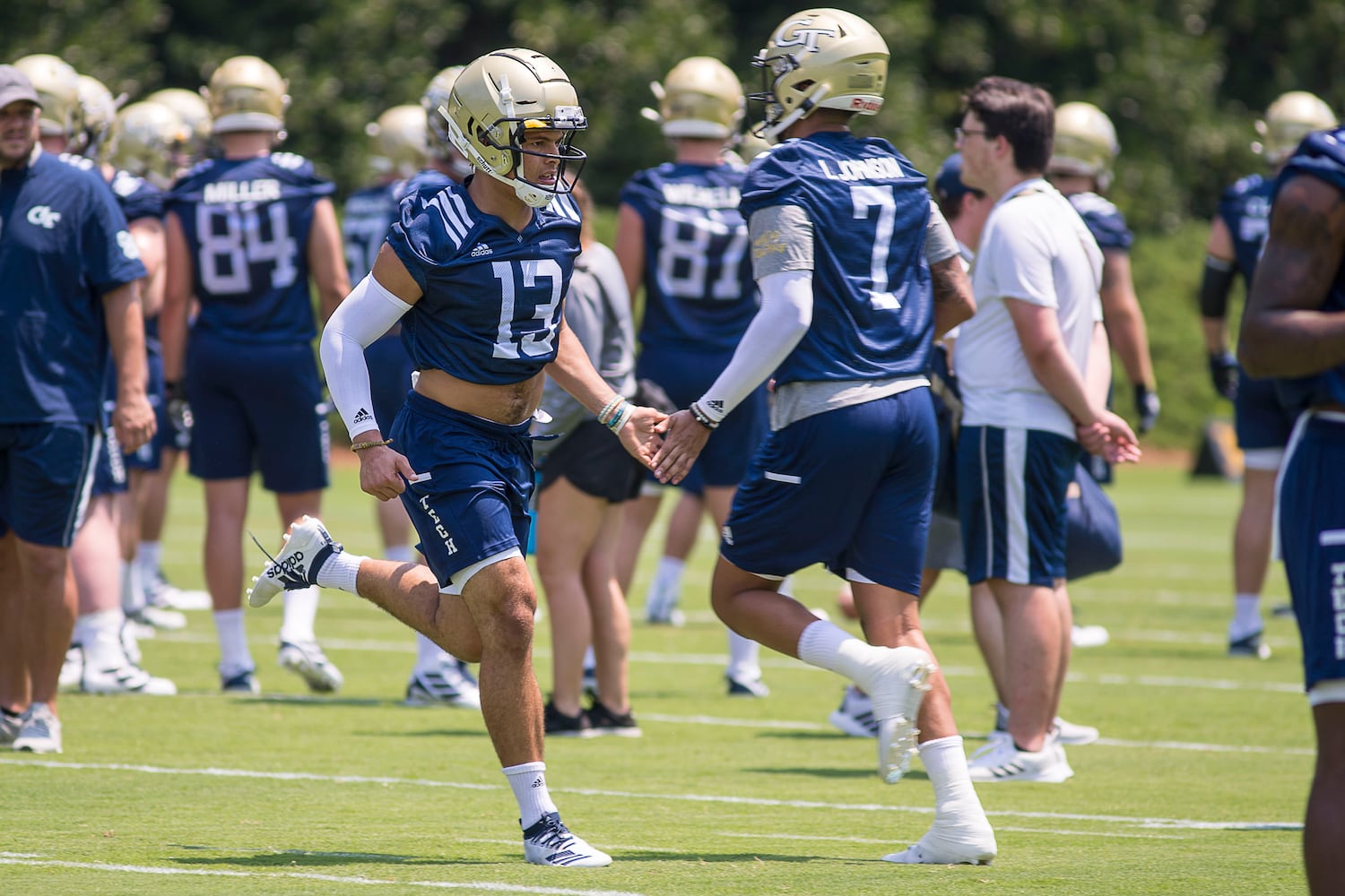 Photos: New coach Geoff Collins has Georgia Tech on the field