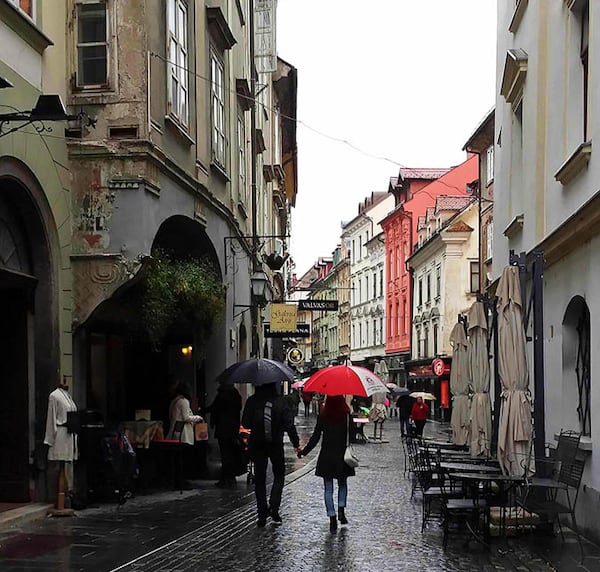 Ljubljana, the capital of Slovenia, is one of Europe's more beautiful ciities.