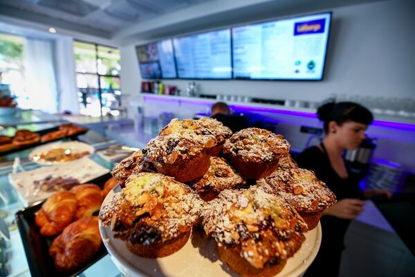 The new Johan's Joe Swedish coffee house and cafe in downtown West Palm Beach on January 8, 2016.  (Richard Graulich / The Palm Beach Post)