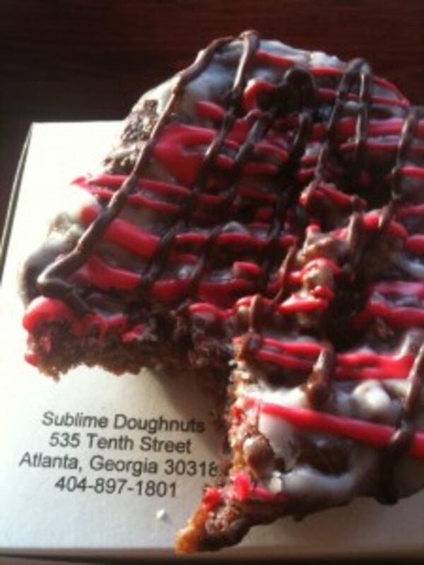 Sublime Doughnut's red velvet