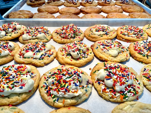 Frosted birthday cake cookie from Munster Cravings
(Angela Hansberger for The Atlanta Journal-Constitution)