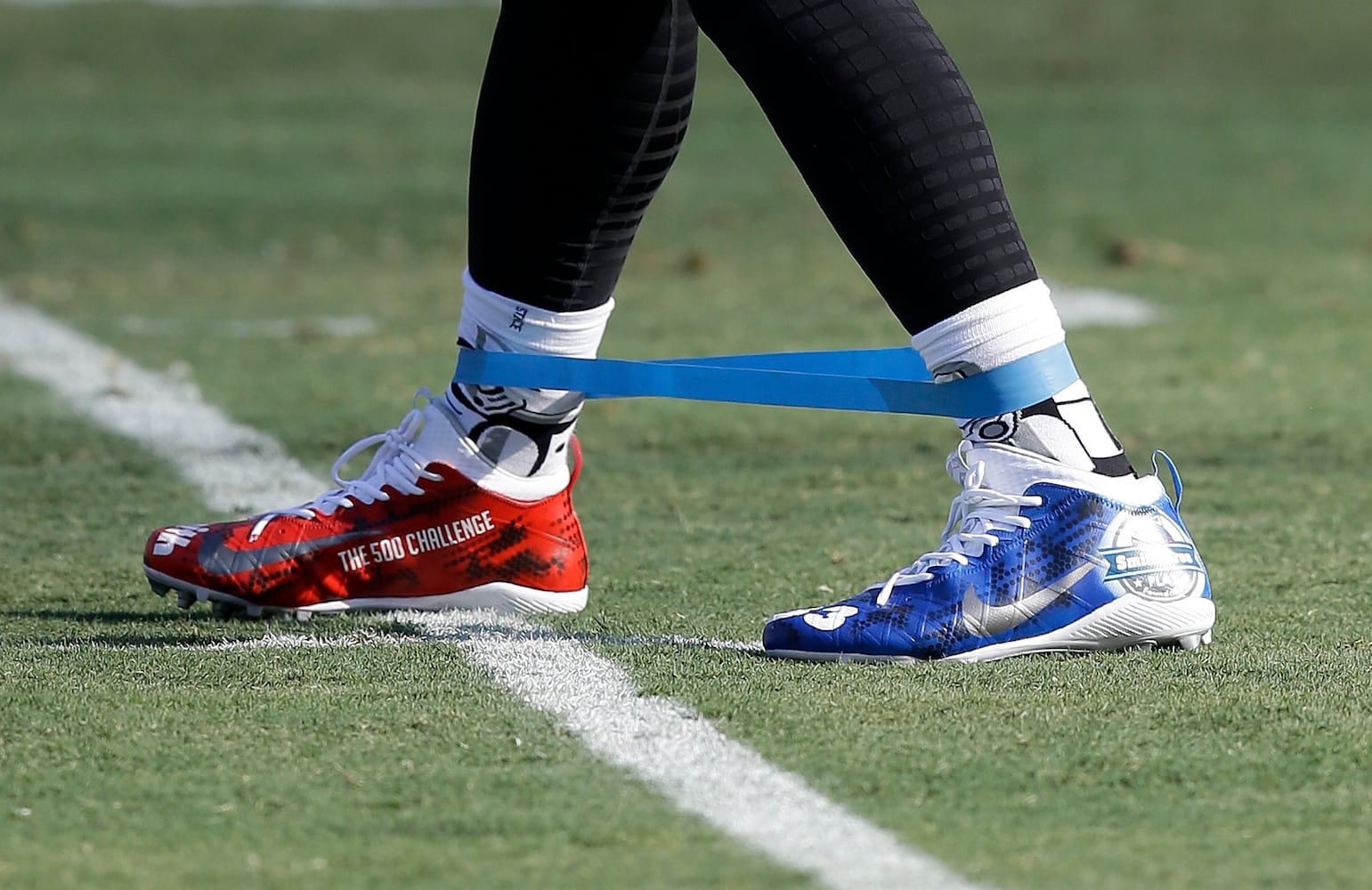 NFL players wear unique cleats