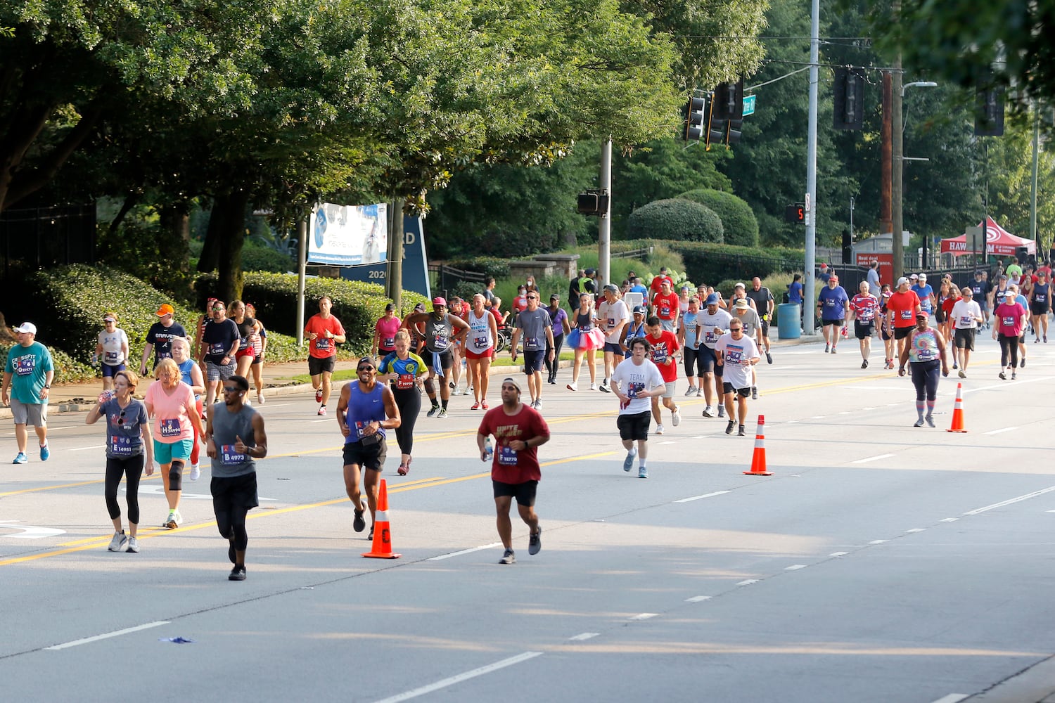 Peachtree Road Race photos