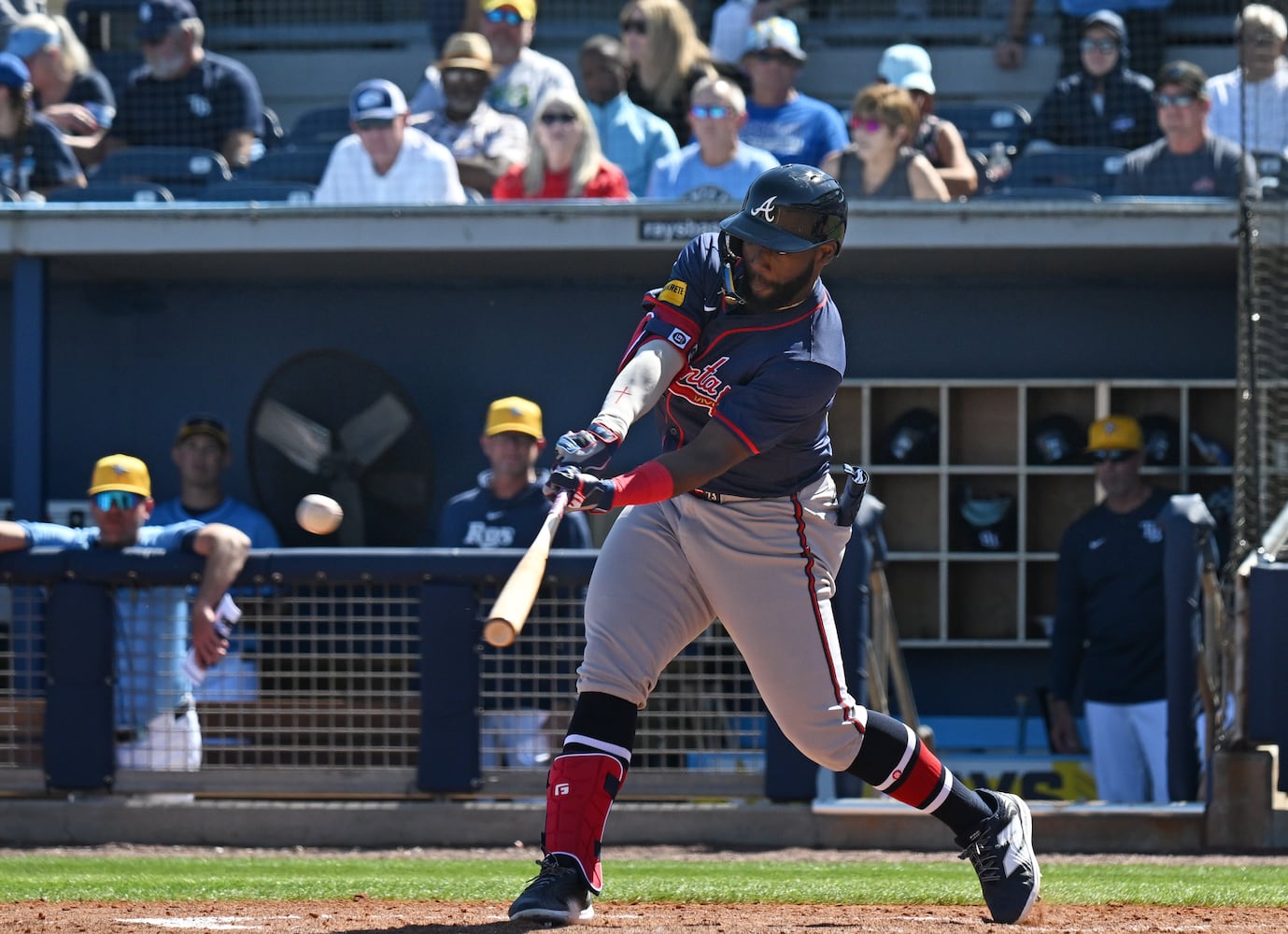 Braves vs Rays Spring Training game 